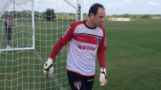 Rogério Ceni, em treinamento do São Paulo Rogério Ceni, em treinamento do São Paulo
