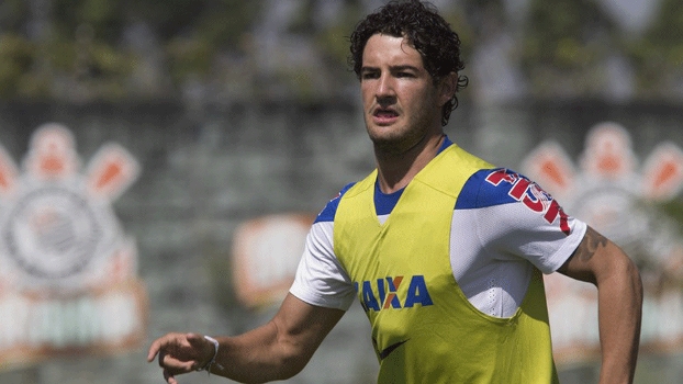 Alexandre Pato em treino do Corinthians Alexandre Pato em treino do Corinthians
