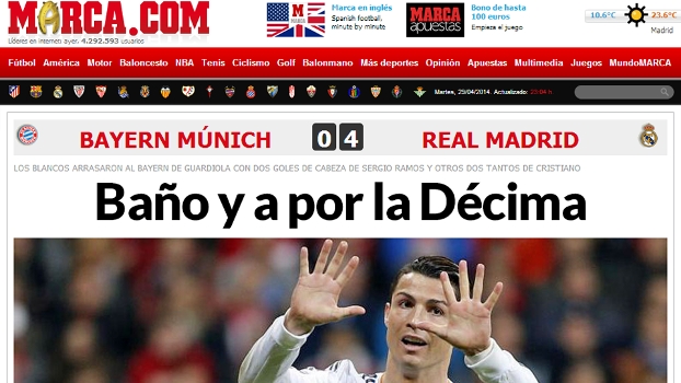 'Banho e briga pela Décima', publicou o Marca 'Banho e briga pela Décima', publicou o Marca