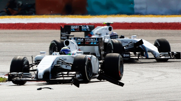 Felipe Massa Valteri Bottas Williams GP Malásia Fórmula 1 30/03/2014 Felipe Massa Valteri Bottas Williams GP Malásia Fórmula 1 30/03/2014