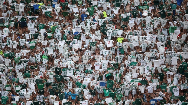 Torcida palmeirense no Pacaembu Torcida palmeirense no Pacaembu