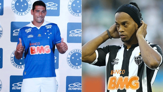 Segundo jornal, BMG topou sair sem cobrar multa de Cruzeiro e Atlético-MG caso clubes fechem com a Caixa Segundo jornal, BMG topou sair sem cobrar multa de Cruzeiro e Atlético-MG caso clubes fechem com a Caixa