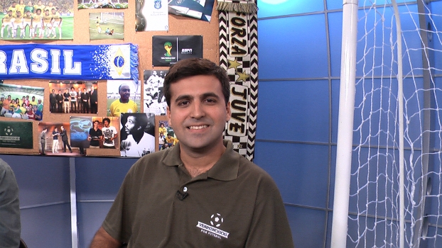 Rafael Azevedo no programa Loucos por Futebol Rafael Azevedo no programa Loucos por Futebol