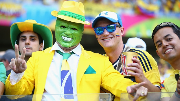 Até o Maskara deu as caras no Mineirão