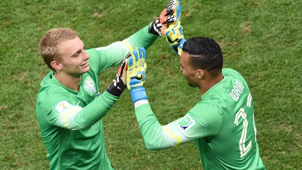 Vorm substitui Cillessen e torna a Holanda o primeiro time a escalar os 23 em uma Copa Vorm substitui Cillessen e torna a Holanda o primeiro time a escalar os 23 em uma Copa
