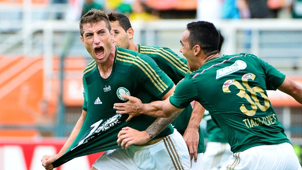 Assista: Gol de Equren - Palmeiras 1 x 1 Ponte Preta