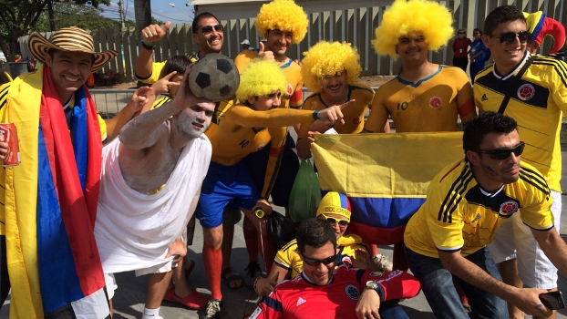 Torcida Colômbia Mineirão 3