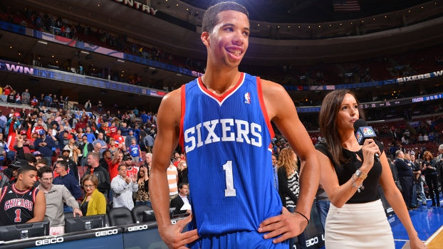 Carter-Williams terminou como o principal destaque entre os primeiro anistas da liga Carter-Williams terminou como o principal destaque entre os primeiro anistas da liga