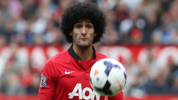 Fellaini entrou aos 17 minutos do segundo tempo e foi participativo na vitória do United