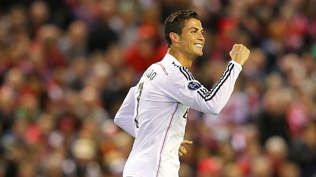 Cristiano Ronaldo igualou Messi como o jogador que marcou em mais estádios diferentes na Champions: 22 Cristiano Ronaldo igualou Messi como o jogador que marcou em mais estádios diferentes na Champions: 22