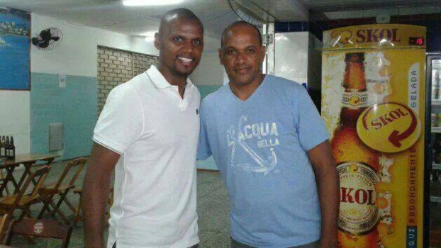 Wagner já recebeu Jefferson em seu bar, em Niterói Wagner já recebeu Jefferson em seu bar, em Niterói