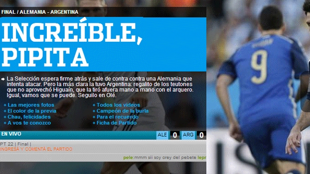 Incrível, pipita Incrível, pipita