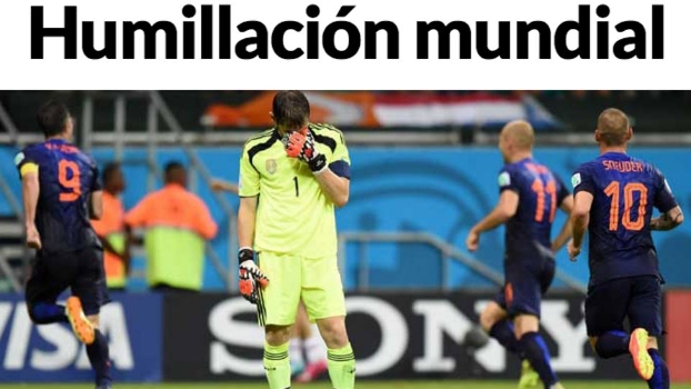 'Humilhação mundial': capa do Marca mistura surpresa, indignação e pessimismo 'Humilhação mundial': capa do Marca mistura surpresa, indignação e pessimismo