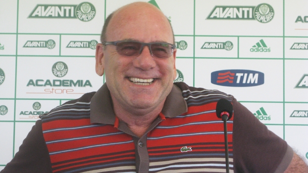 José Carlos Brunoro, diretor executivo do Palmeiras, durante entrevista coletiva na Academia de Futebol José Carlos Brunoro, diretor executivo do Palmeiras, durante entrevista coletiva na Academia de Futebol