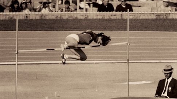 Miloslava Rezkova durante Jogos Olímpicos de 1968 Miloslava Rezkova durante Jogos Olímpicos de 1968