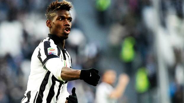 Pogba Comemora Gol Juventus Chievo Verona Campeonato Italiano 25/01/2015 Pogba Comemora Gol Juventus Chievo Verona Campeonato Italiano 25/01/2015