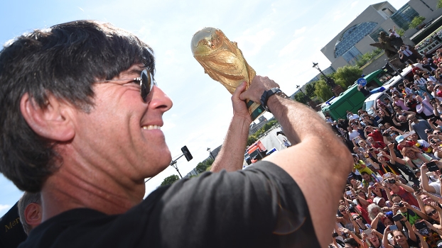Joachim Low Festa Alemanha Copa do Mundo 15/07/2014 Joachim Low Festa Alemanha Copa do Mundo 15/07/2014