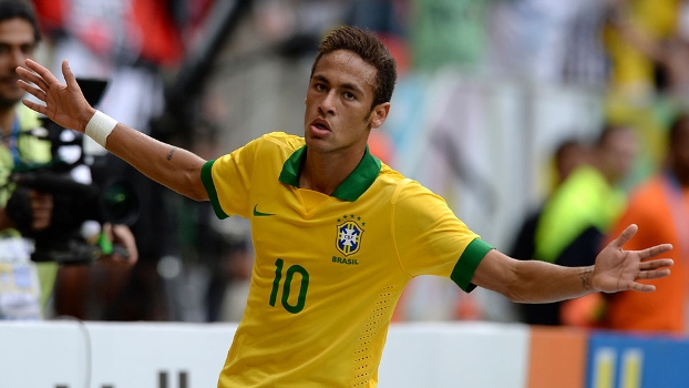 Neymar marcou o terceiro gol do Brasil sobre a Austrália Neymar marcou o terceiro gol do Brasil sobre a Austrália