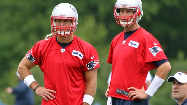 Tim Tebow e Tom Brady Tim Tebow e Tom Brady