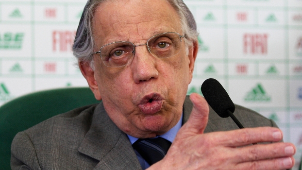 Irritado em camarote do Allianz Parque, cartola clama por Vanderlei Luxemburgo