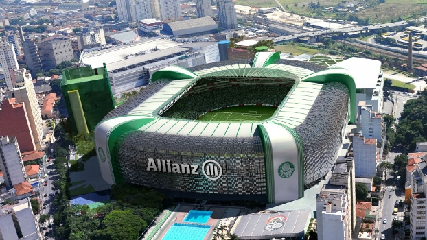 Por escudo em arenas, Palmeiras e Corinthians podem se aliar