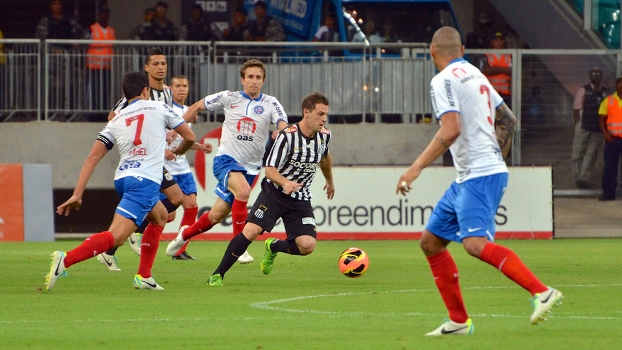 Santos e Bahia empataram na Fonte Nova