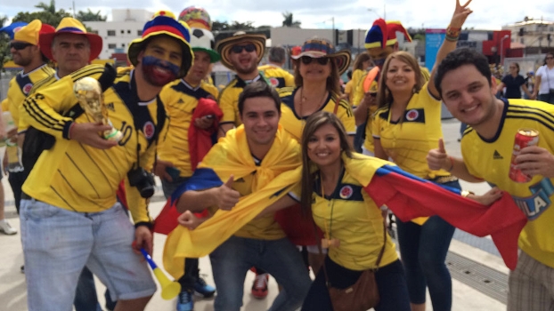 Torcida Colômbia Mineirão 4