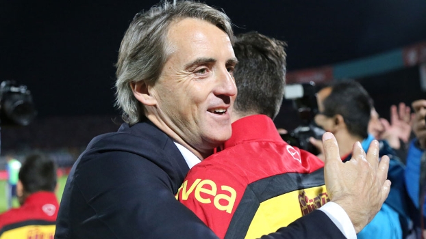 Roberto Mancini deixa o Galatasaray com a conquista da Copa da Turquia Roberto Mancini deixa o Galatasaray com a conquista da Copa da Turquia