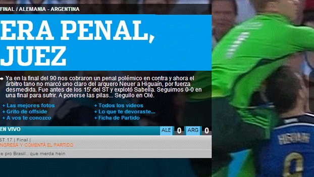 Era pênalti, juiz Era pênalti, juiz