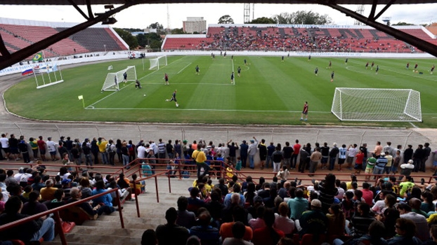 Estádio do Ituano apresentou alguns problemas