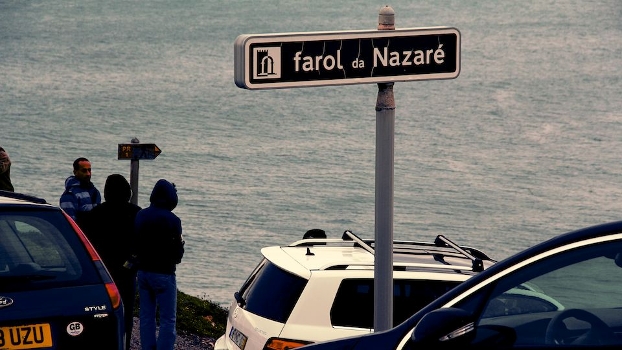 Do Farol de Nazaré é possível observar as ondas Do Farol de Nazaré é possível observar as ondas