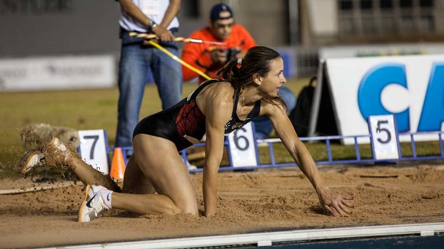 Saltadora Maurren Maggi, 36 anos, eterna musa do atletismo brasileiro