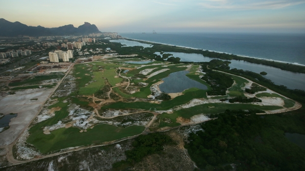 Campo de golfe do Rio-16 ficará pronto no prazo, disse projetista Campo de golfe do Rio-16 ficará pronto no prazo, disse projetista