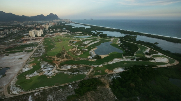 Campo de golfe do Rio-16 ficará pronto no prazo, disse projetista