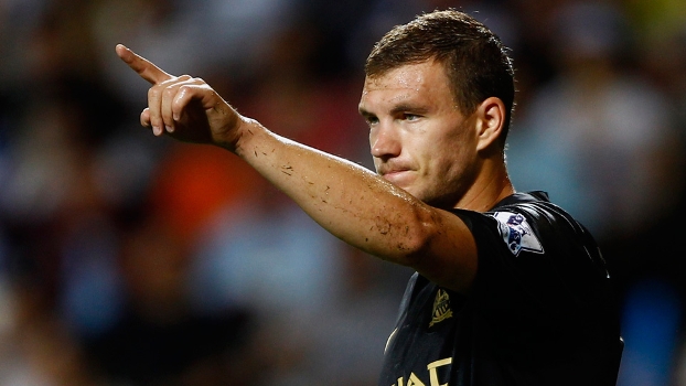 Dzeko estaria disposto a deixar o Manchester City em janeiro Dzeko estaria disposto a deixar o Manchester City em janeiro
