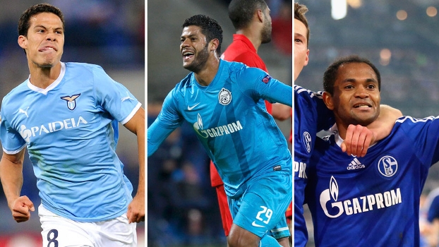 Hernanes, Hulk ou Raffael, do Schalke, qual foi o melhor brasileiro do futebol internacional na última semana? Hernanes, Hulk ou Raffael, do Schalke, qual foi o melhor brasileiro do futebol internacional na última semana?