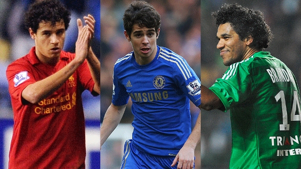 Philippe Coutinho (Liverpool), Oscar (Chelsea) ou Brandão (Saint-Etiénne)? Vote no melhor brasileiro da última semana no futebol internacional Philippe Coutinho (Liverpool), Oscar (Chelsea) ou Brandão (Saint-Etiénne)? Vote no melhor brasileiro da última semana no futebol internacional