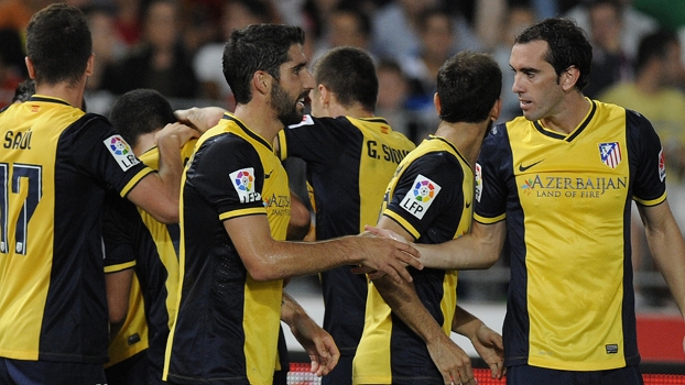 O Atlético de Madri conseguiu vitória magra diante do Almería, jogando fora de casa