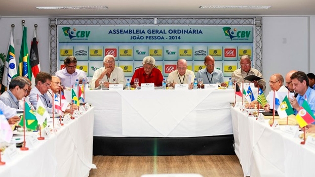 Assembleia geral da CBV, realizada em março na cidade de João Pessoa