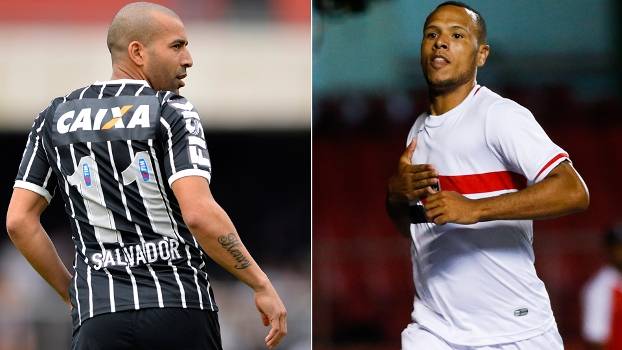 MOSAICO Corinthians Emerson Sheik São Paulo Luis Fabiano 18/02/15 MOSAICO Corinthians Emerson Sheik São Paulo Luis Fabiano 18/02/15