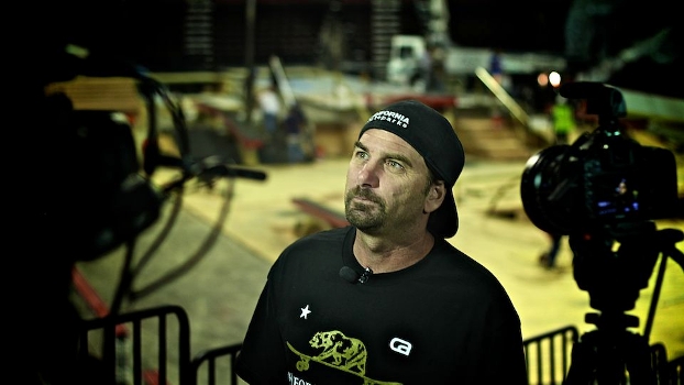 Joe Ciaglia passou alguns minutos conversando com a ESPN