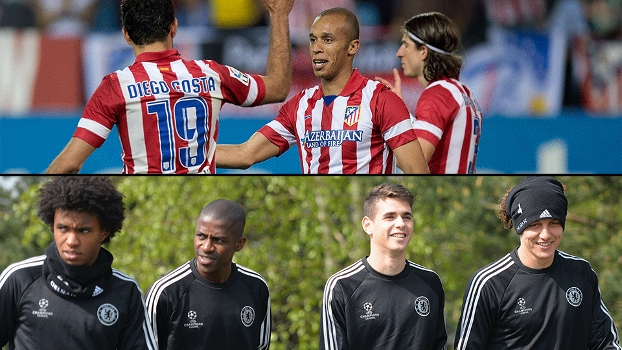 Semifinal da Champions, entre Atlético e Chelsea, reúne brasileiros escolhidos e renegados da seleção