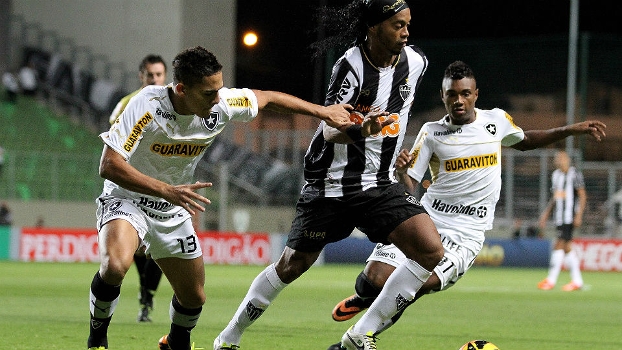 Atlético-MG e Botafogo empataram, por 2 a 2, nesta quarta-feira, no Independência Atlético-MG e Botafogo empataram, por 2 a 2, nesta quarta-feira, no Independência