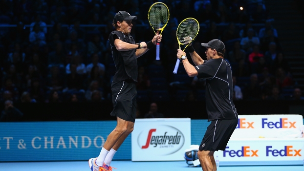 Irmãos Bryan estão na final do ATP Finals Irmãos Bryan estão na final do ATP Finals