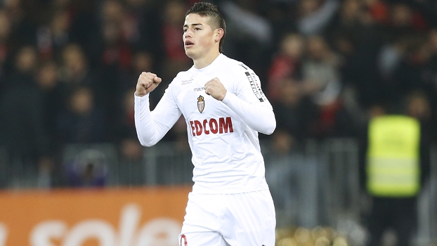 James Rodríguez Comemora Gol Monaco Nice Campeonato Francês 03/12/2013