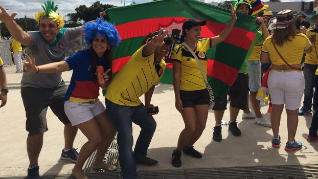 Torcida Colômbia Mineirão