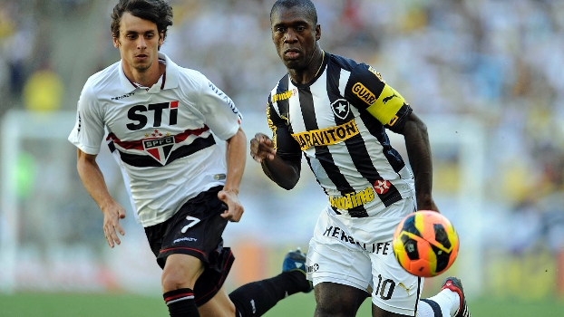 Botafogo e São Paulo empataram, neste domingo, no Maracanã