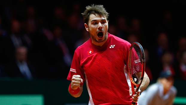Wawrinka garantiu o primeiro ponto da Suíça Wawrinka garantiu o primeiro ponto da Suíça