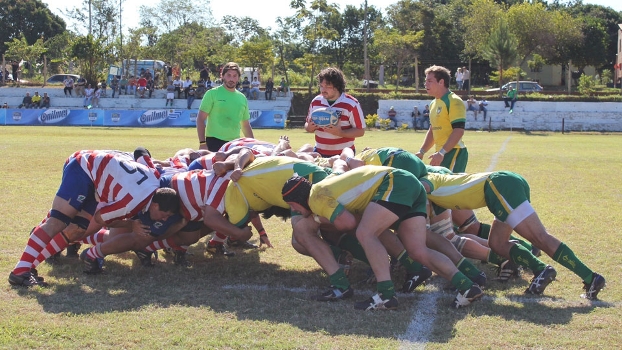 Brasil vence Paraguai rugby Brasil vence Paraguai rugby