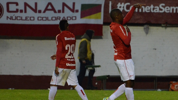 Juan apontou para a torcida do Flamengo após marcar o gol contra o clube que o revelou